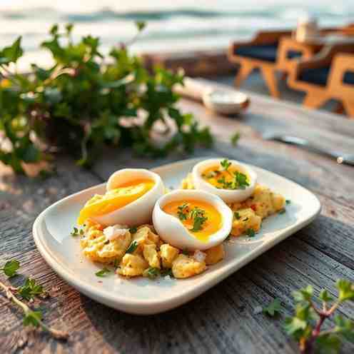 Scrambled Tern Eggs for High-Protein Meals